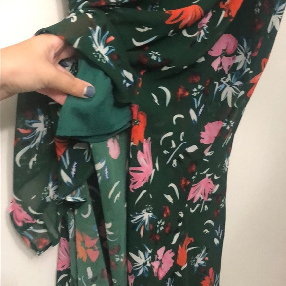 Green Floral Dress - Picture 7 of 11